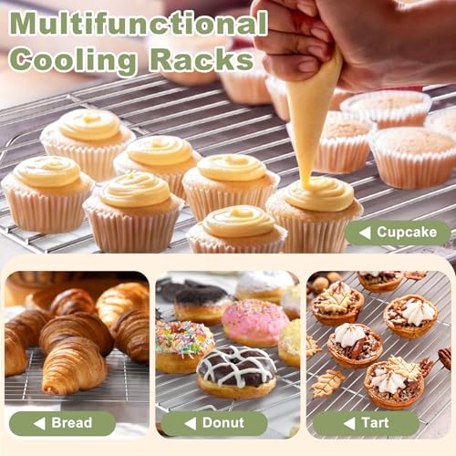 Baking Sheet with Rack Set (16" & 12.5" & 9")