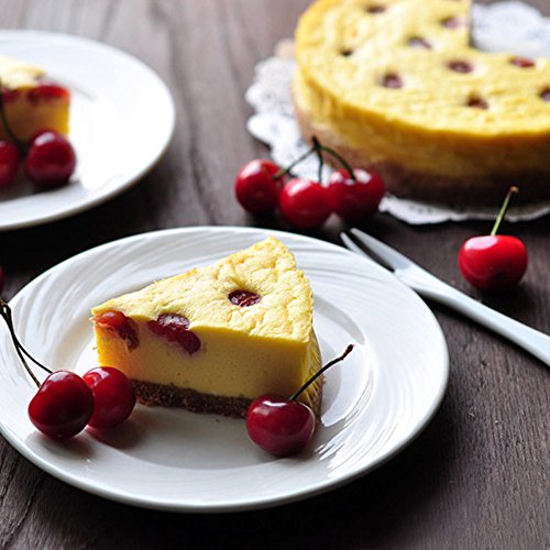 Springform Pan Set 7 Inch Cheesecake Pan Leakproof Round Baking Cake Mold Deep Dish with Removable Bottom Insta Pot Pressure Cooker with 30 Pcs Parchment Paper Liners (7 inch)