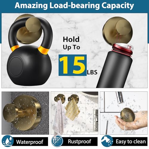 Suction Cup Hooks for Shower (2 Count)