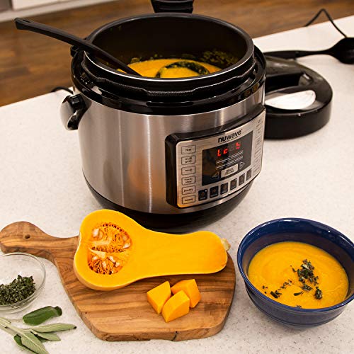 Nutri-Pot 6-Quart Digital Pressure Cooker with Sure-Lock Safety System (3 accessories)