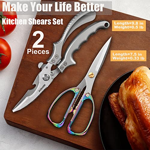 2 Piece Kitchen Shears Set