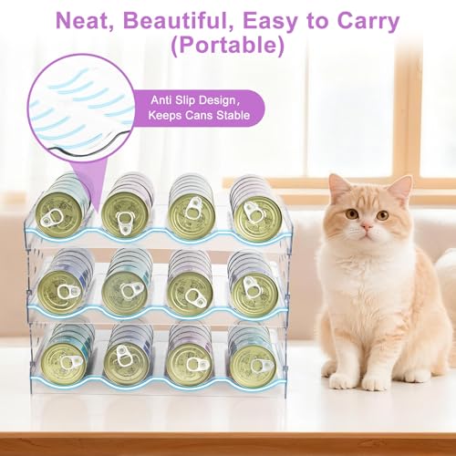 Cat Food Can Organizer 3 (4 Tier-3 Layer)