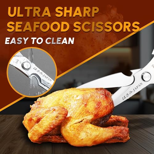 Kitchen Shears Set Silver (Mirror Silver)