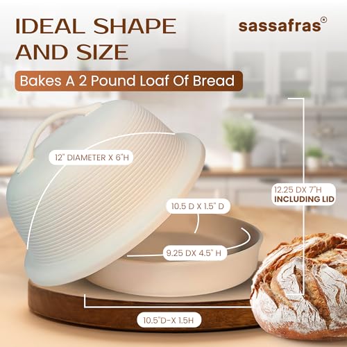 Superstone Stoneware La Cloche Bread Baker (Bisquee)