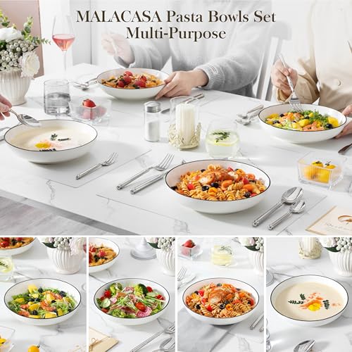 8.85" Large Pasta Bowls (4 Count)