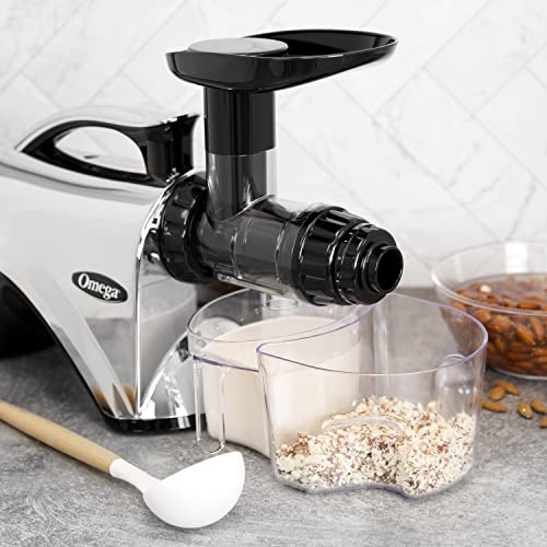 Juicer Premium Vegetable and Fruit Juice Extractor and Nutrition System Makes Nut Milks Baby Food and Sorbets (Silver)