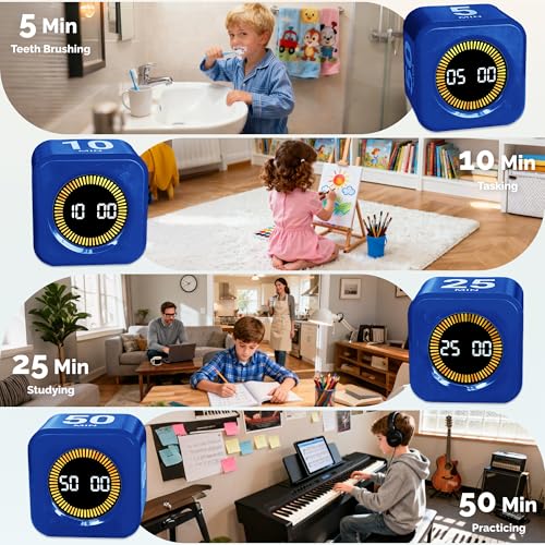 Timer Pomodoro (Navy Blue)