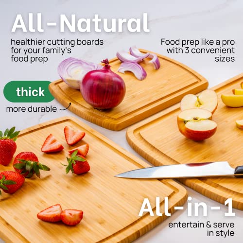 Luxury Wood Cutting Board 3 (Single-Tone)