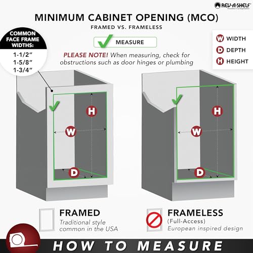 Trim-to-Fit Silverware Drawer Organizer, 33.11"x21.97" (33" W / Standard)