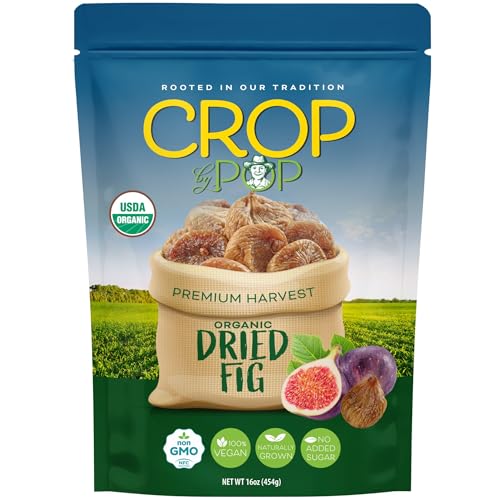 CROP BY POP Organic Sun (Organic Dried Figs / 16 oz)