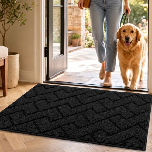 Indoor Doormat (Black / 32" x 20" (Rectangular))