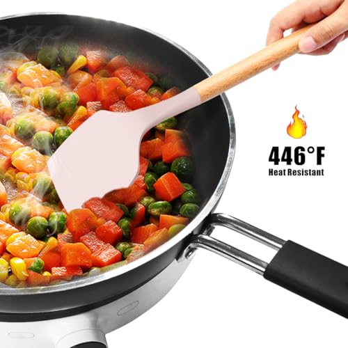 Silicone Cooking Utensils Set (Colorful)