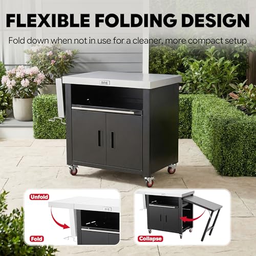 Outdoor Kitchen Island with Cabinet (Large)