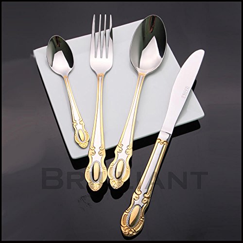 75 Pc Luxury Flatware Set for 12 w (Regency)