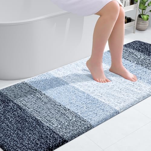 Bathroom Runner Rug 70x24 (70" X 24" / Navy Blue)