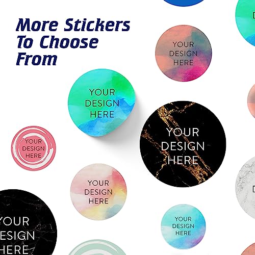 Custom Vinyl Stickers Your Image (100 Count)