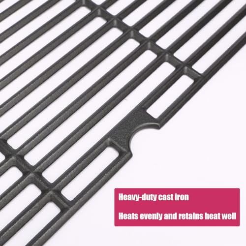 Cast Iron Grill Grates for Dyna glo DGH474CRP DGH483CRP DGF493BNP DGF493PNP (28.4"x16.5")