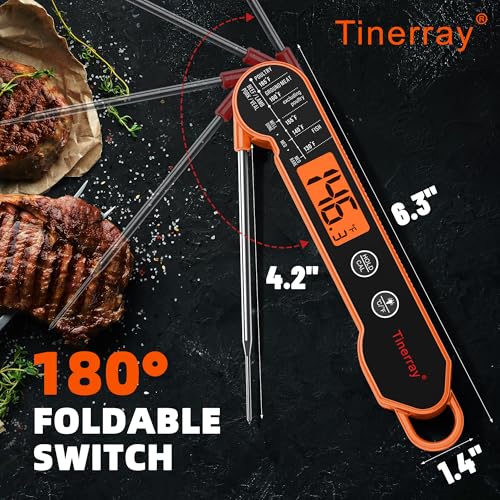Professional Digital Meat Thermometer Instant Read Waterproof