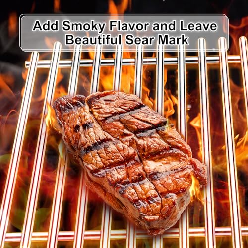 Grill Grates Replacement 54801 92911 for DCS Grill Parts (SILVER 92911+9mm)