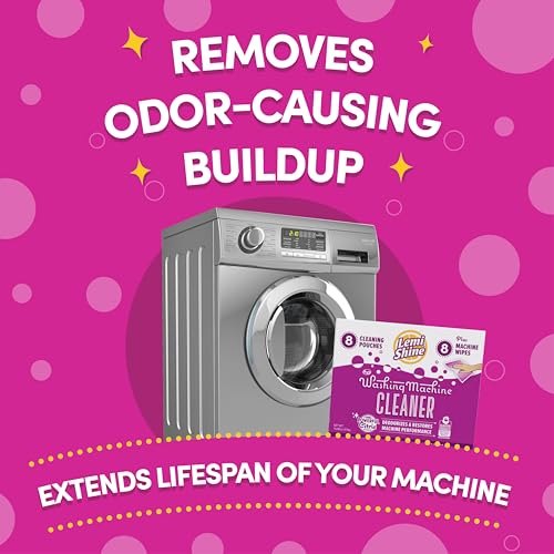 Washing Machine Cleaner Plus Machine Wipes (16.88 Ounce (Pack of 1))