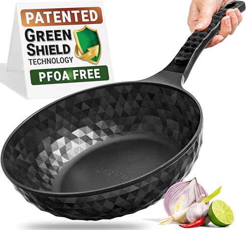 Diamond X Premium Non Stick Wok Pan (Black Wok Pan)