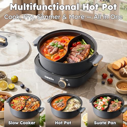 Hot Pot Electric with Divider