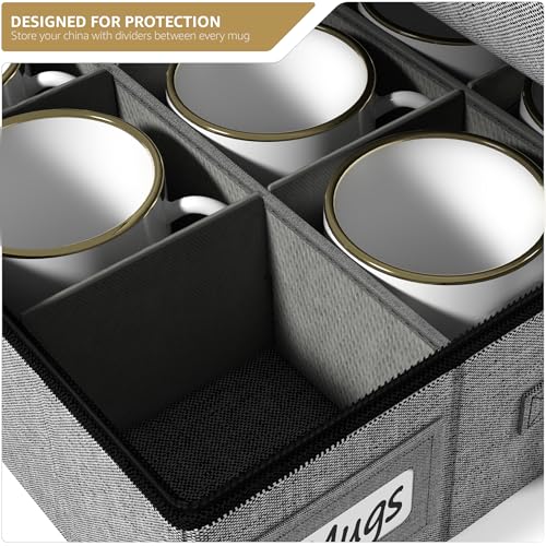 Coffee Mug Storage (Gray / 1 Piece Mug Storage)