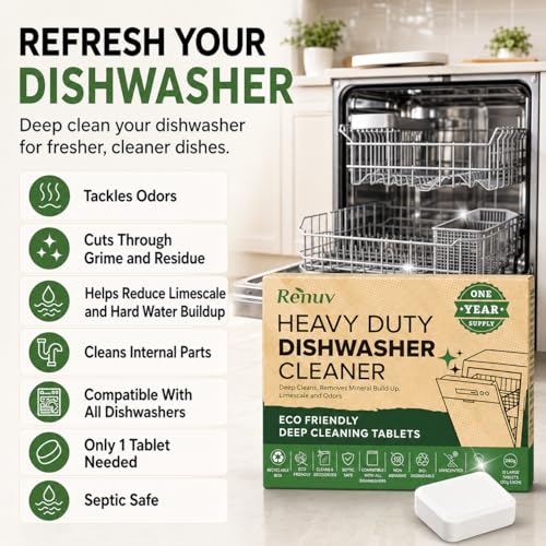 Dishwasher Cleaner + Garbage Disposal Cleaner (Dishwasher + Garbage Disposal Cleaner)