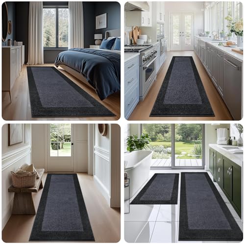 Area Rug 34" x 60" (Charcoal / 34" X 60")