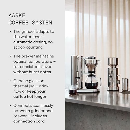 Drip Coffee Maker & Grinder Bundle (Stainless Steel w/ Coffee Grinder)