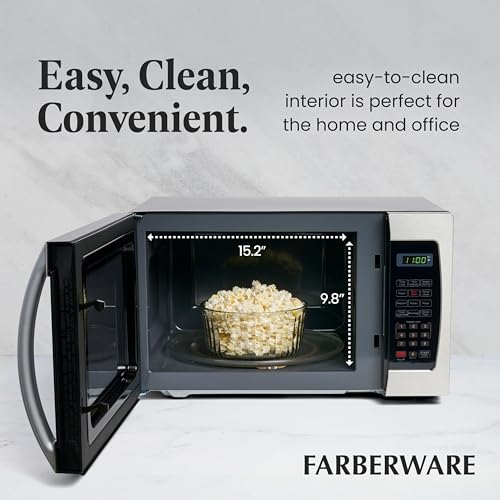 1.3 Cu. Ft. Countertop Microwave Oven (1.3 Cu. Ft. / Stainless Steel)