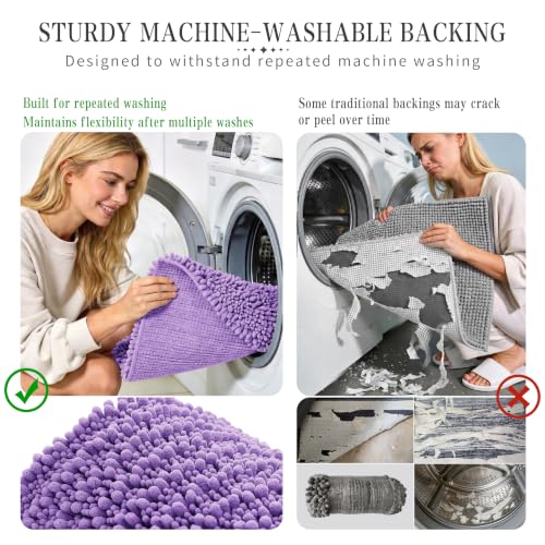 Bathroom Rugs Non Slip Washable