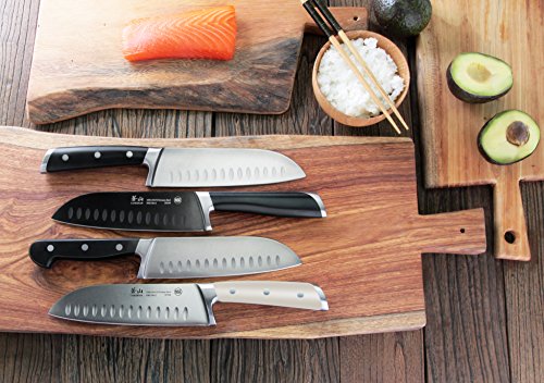 V2 Series 59182 German Steel Forged Chef Knife (9.5" / Black)