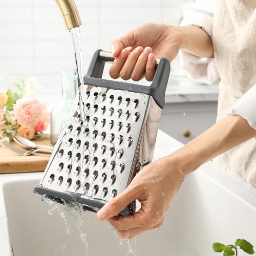 Stainless Steel XL Cheese Grater for Kitchen
