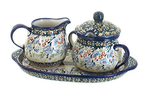 Blue Rose Polish Pottery