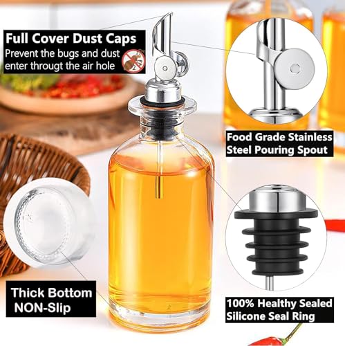 Pafuen 6 Pack Liquor Pour Spout (Silver)