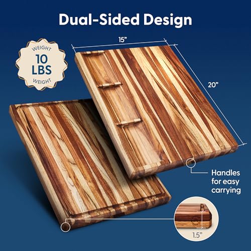 Bradbury Teak Wood Cutting Board (Bradbury | Teak | Edge Grain)