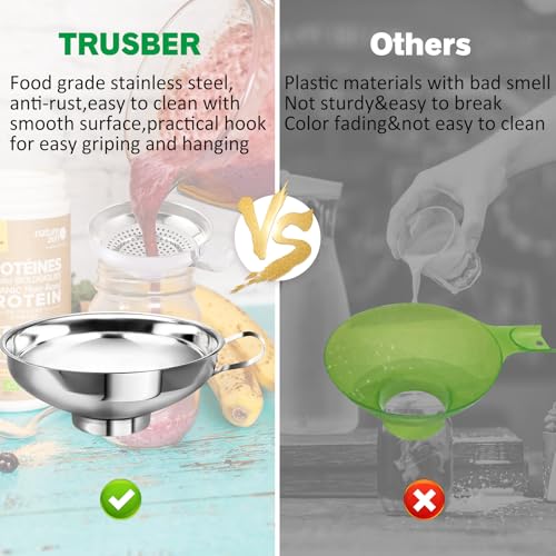 Canning Funnel with Strainer