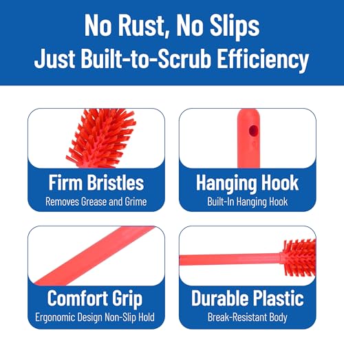 Large Water Bottle Brush Ideal for Wide (6 Count)