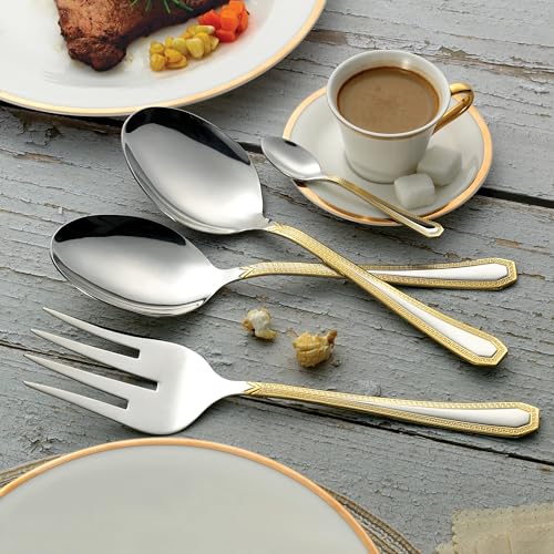 75 Pc Luxury Flatware Set for 12 w (Hoffman)