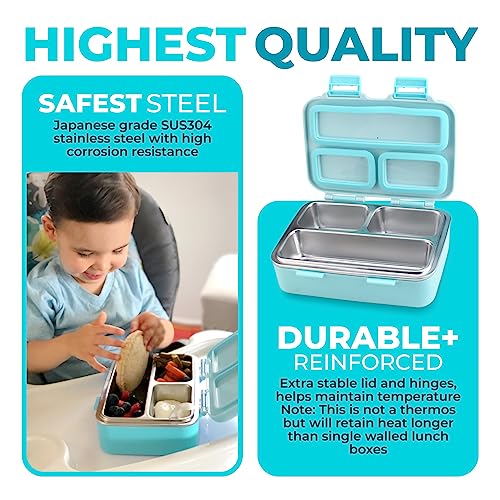 Small Stainless Steel Bento Box Lunch Container Baby Toddlers