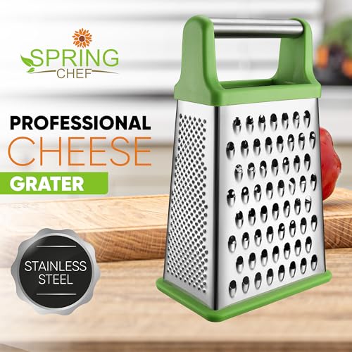 Stainless Steel XL Cheese Grater for Kitchen