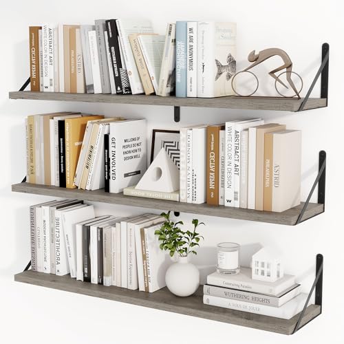 Floating Book Shelves for Wall