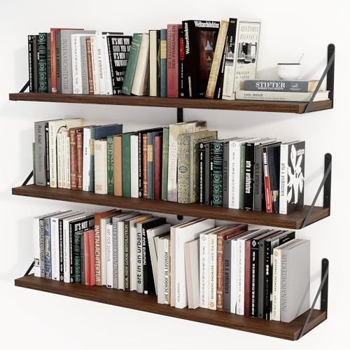 Floating Book Shelves for Wall