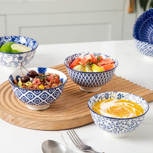 12 Oz Ceramic Dessert Bowls Set of 6 (6 Count)