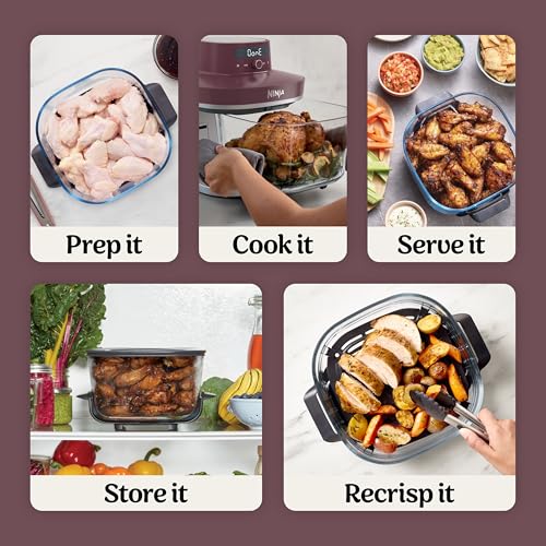 Crispi Pro Glass Air Fryer (Cherry)
