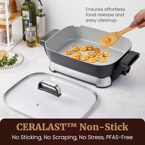 Stow Away Ceramic Skillet (10 Qt)