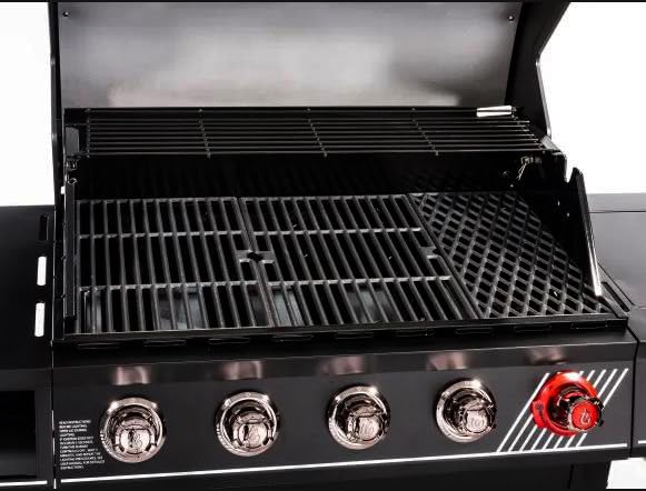 Cast Iron Grill Grates for Dyna glo DGH474CRP DGH483CRP DGF493BNP DGF493PNP (28.4"x16.5")