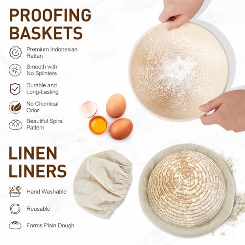 Banneton Bread Proofing Basket (Round)