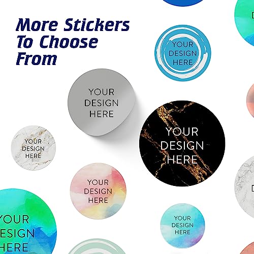 Custom Vinyl Stickers Your Image (100 Count)
